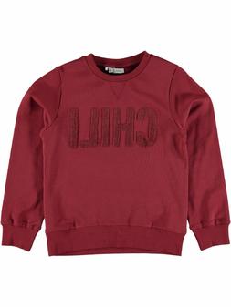 13135810 NAME IT FELPA GIRO COLLO CON STAMPA MOD. NITCOLOR