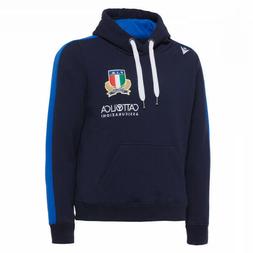 171/25 MACRON 2020/21 FIR RUGBY FELPA GARZATA BAMBINO CAPPUC