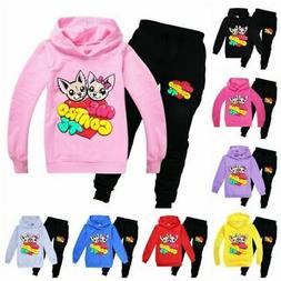 2 16 anni bambini me felpe set