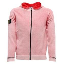 2305AB felpa bimbo BOY STONE ISLAND JUNIOR red/pink hoodie s