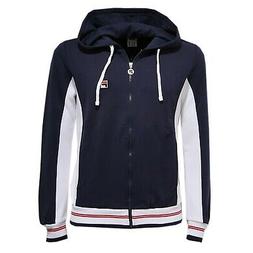 3376J felpa uomo FILA TENNIS blue/white/red full zip sweatsh