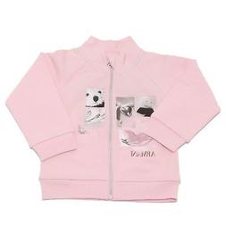 3912V felpa bimba ARMANI BABY full zip sweatshirt cotton gir