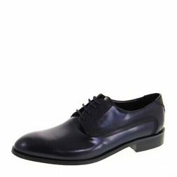 FONTANA 5843 UOMO ELEGANTE SCARPE PELLE BLU MADE IN ITALY IN
