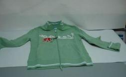 605016M04V FELPA DONNA CON CERNIERA : LINEA VESPA : VERDE TA