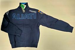 6341 KAPPA FIG FELPA EROI UOMO COACH ZIP FEDERAZIONE ITALIAN