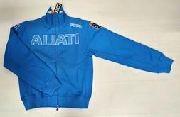 6342 KAPPA FIG FELPA DONNA EROI ZIP FEDERAZIONE ITALIANA GOL