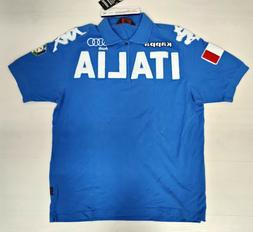 6343 KAPPA FISI MAGLIA POLO EROI ITALIA UOMO 302NJU0 TEAM IT
