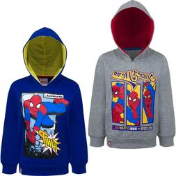 Abbigliamento bambino felpa Spiderman da bimbo con cappuccio