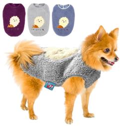 Abbigliamento Felpa per cani Piccola Taglia Invernale Caldo 