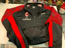 Ac Milan Puma Felpa Allenamento  Nero  Tg S