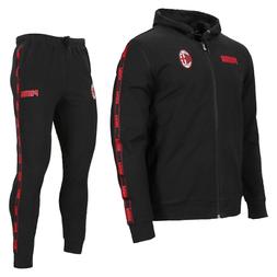 PUMA AC MILAN TUTA HOODED SUIT STRETCH JR felpa con pantalon