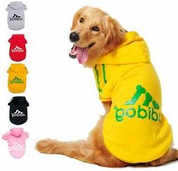 Ducomi Adidog Felpa Cane con Cappuccio 100% Cotone - Maglia 