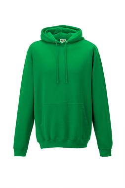 Adulti Bambini Bambine Irlandese KELLY Verde Felpa con Cappu