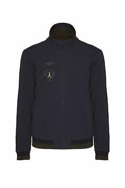 AERONAUTICA MILITARE Felpa Uomo FE1305 2020 Cotone Blu Nera 