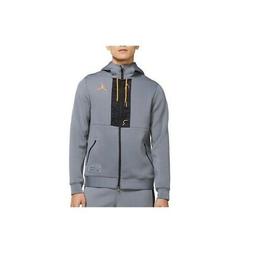 AIR JORDAN FZ Felpa uomo con cappuccio grigia CK6446-078