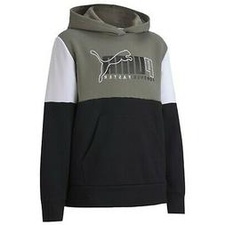 Puma Alpha felpa in cotone nera da Bambino 583195-01 101744