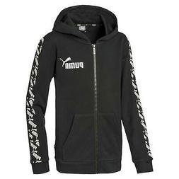 PUMA AMPLIFIED GIACCHETTO CON CAPPUCCIO BAMBINO NERO 5813370
