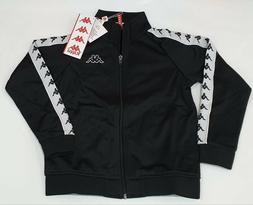 Kappa Anniston Slim 222 Banda in Pile con Zip Tuta Giacca Ne