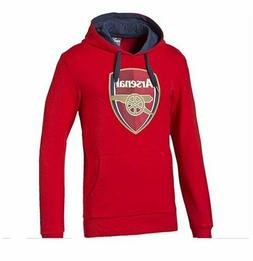 ARSENAL felpa con cappuccio rosso aranciato ufficiale GUNNER