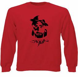 Art T-shirt, Felpa Raglan 2PAC, senza cappuccio unisex, Ross