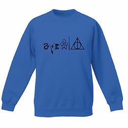 Art T-shirt, Felpa Raglan Always Harry Potter, Bambino, Blu
