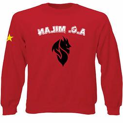 Art T-shirt, Felpa Raglan Milan Evil, senza cappuccio unisex