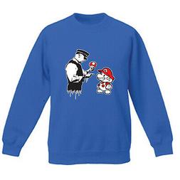 Art T-shirt, Felpa Raglan Super Mario Graf, Bambino Bambina 