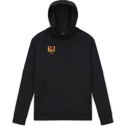 NIKE AS ROMA FLEECE PO HOODIE JR FELPA CON CAPPUCCIO DA BAMB