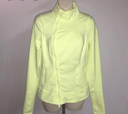 Zella Asimmetrico Giacca con Zip XS Evidenziatore Giallo Man