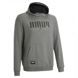 PUMA ATHLETICS CREW GIROCOLLO COTONE NERO - 58345603