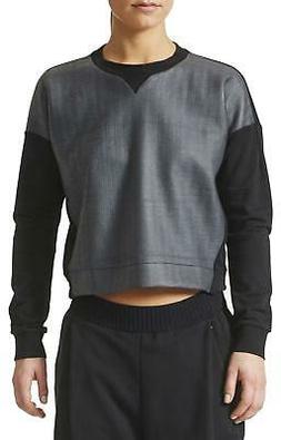 Adidas Away Day Crew Felpa Donna Nera Grigia