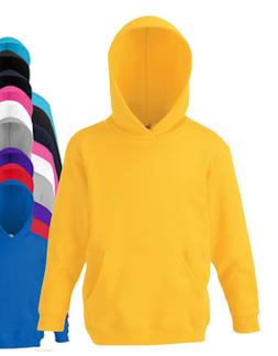 Fruit of the Loom Bambini Bambine Felpa con Cappuccio