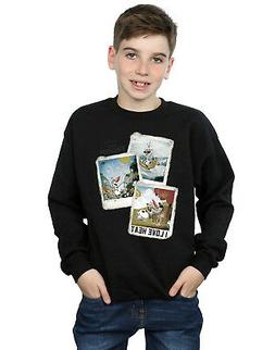 Disney Bambini e ragazzi Frozen Olaf Polaroid Felpa