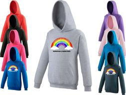 Bambini Nhs Personale Lavoratore Arcobaleno Sostegno Inspira