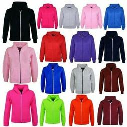 Bambini Ragazze & Unisex Semplice Cappuccio Pile Zip Stile C