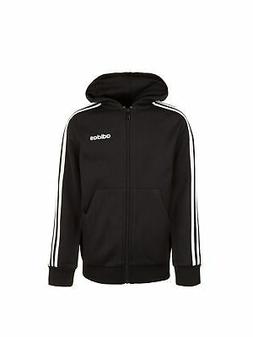 ADIDAS Bambino dv1823 Nero-_ Con Cappuccio Autunno/Inverno