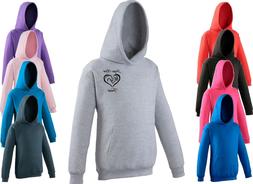 Bambino Personalizzato Cavallo & Rider Equestre Love Cuore P