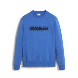 Napapijri Bebel C Felpa Uomo NP0A4ENF BE1 Blu Dazzling