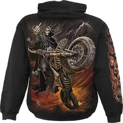 Spiral Direct Bicicletta Life Felpa / Biker / Goth/Teschio/R