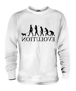 Bulldog Francese Evoluzione Umana Unisex Maglione Uomo Donna