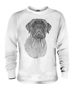 Bullmastiff Bozze Unisex Stampa Maglione Grande Dono per Ama