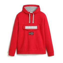 Napapijri Burgee Win Felpa Uomo NP0A4ENA R17 Red Tango
