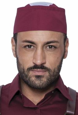 BUSTINA CON RETE UOMO BERRETTO COLORI 11  SALUMIERE MACELLER