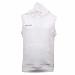 C7374 felpa senza maniche uomo ARMANI JEANS bianco sweatshir