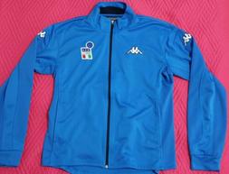 CALCIO ITALY FIFA KAPPA maglia sweat tuta felpa VINTAGE Buff
