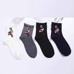 Calzino Calzini Donna Corti Caviglia fenicottero rosa tg uni