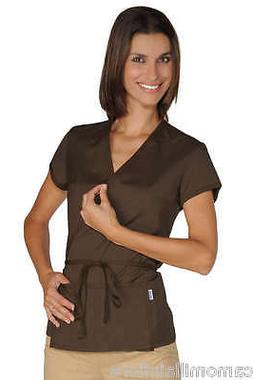 Camice MARRONE Donna Corto KIMONO Parrucchiera Estetista Cen