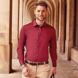 CAMICIA UOMO RUSSEL MANICA LUNGA ELEGANTE LAVORO/TEMOPO LIBE