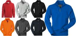 Payper CANADA Felpa In Cotone Garzata da Uomo Mezza Zip Trek