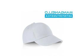Cappello da lavoro cotone uomo donna bianco pizzaiolo pastic